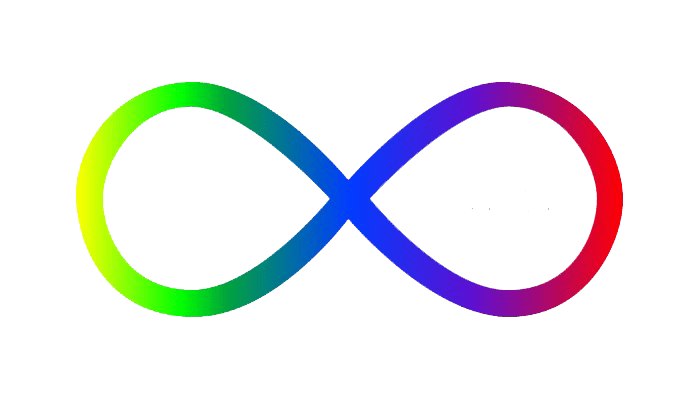 infinite speakers rainbow infinity sign logo
