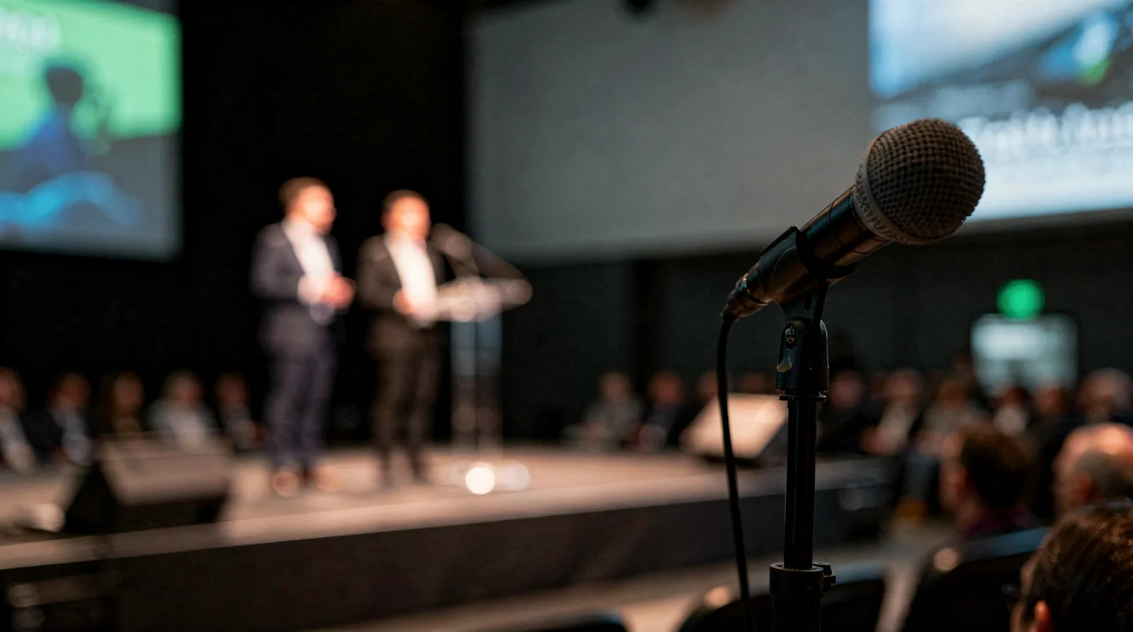 Utilizing two keynote presenters intentionally can provide greater value through contrasting perspectives, provided