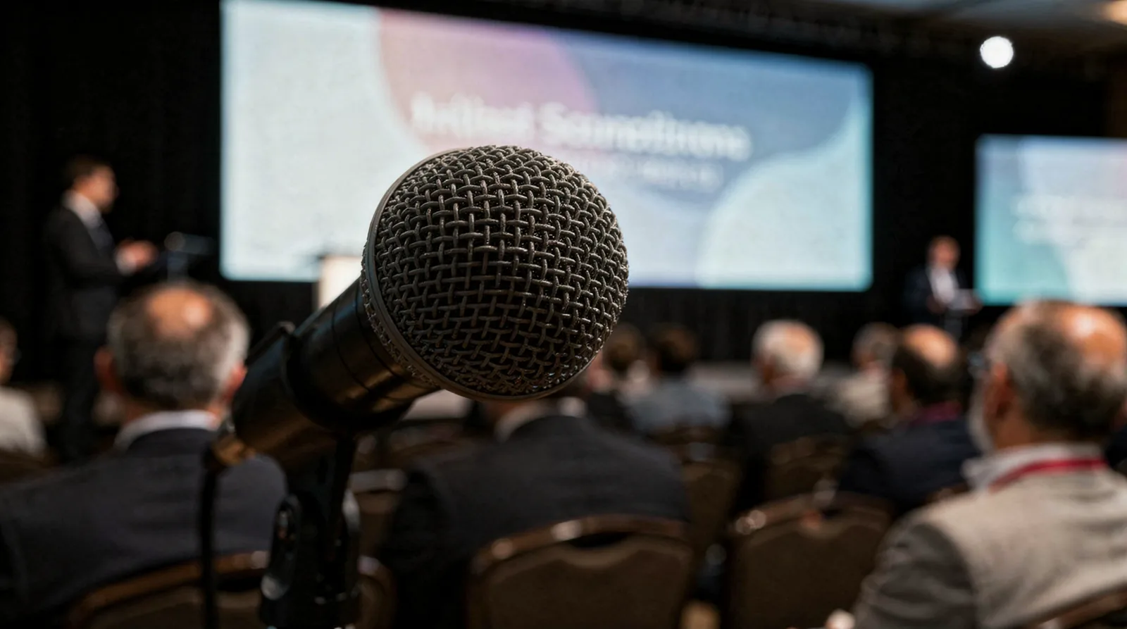 Look for speakers with direct enterprise experience, such as running large-scale innovation portfolios rather than