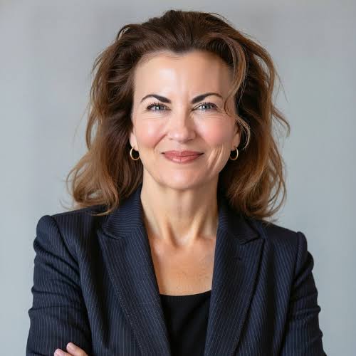 Portrait of international keynote speaker and executive coach Traci Barrett.